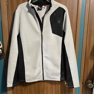 Spyder Two-Tone Full-Zip Jacket EUC